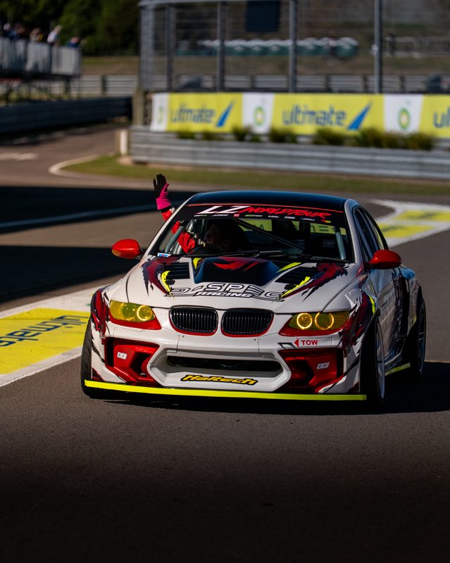 BMW on track at motorsport event