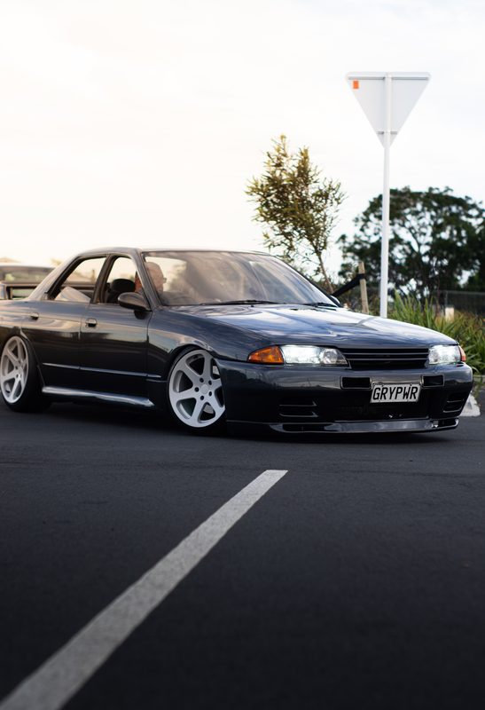 Nissan R32 Skyline at car meet